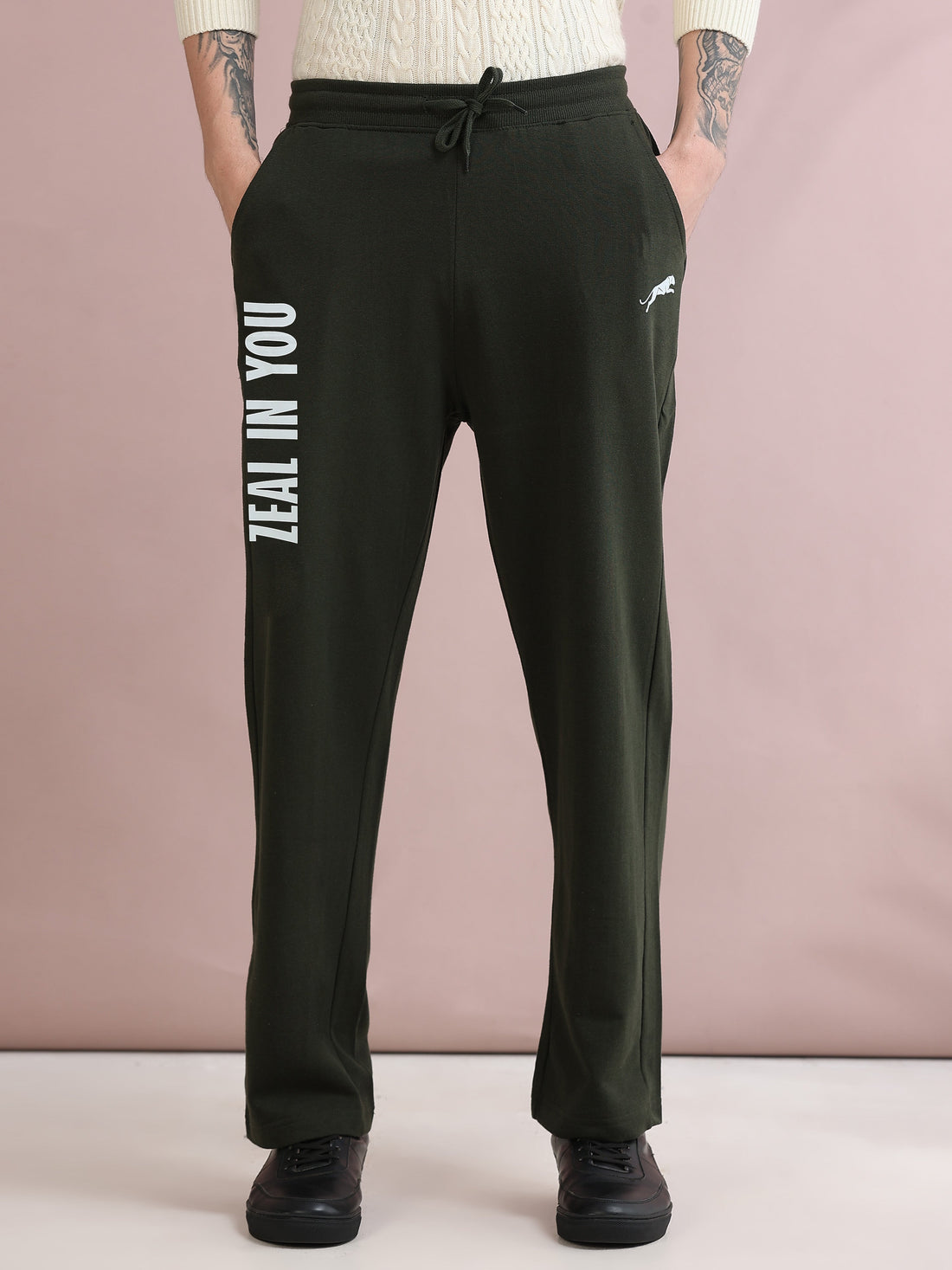 ARDEUR ZEAL IN YOU cotton track pants for gym, travel and everyday wear on Zuhaa