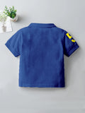 CODEZ Boys Pack Of 3 Self Designs Polo Tshirts