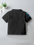 CODEZ Boys Pack Of 3 Self Designs Polo Tshirts