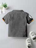 CODEZ Boys Pack Of 3 Self Design Polo Tshirts