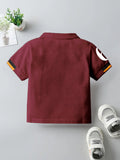 CODEZ Boys Pack Of 3 Self Design Polo Tshirts