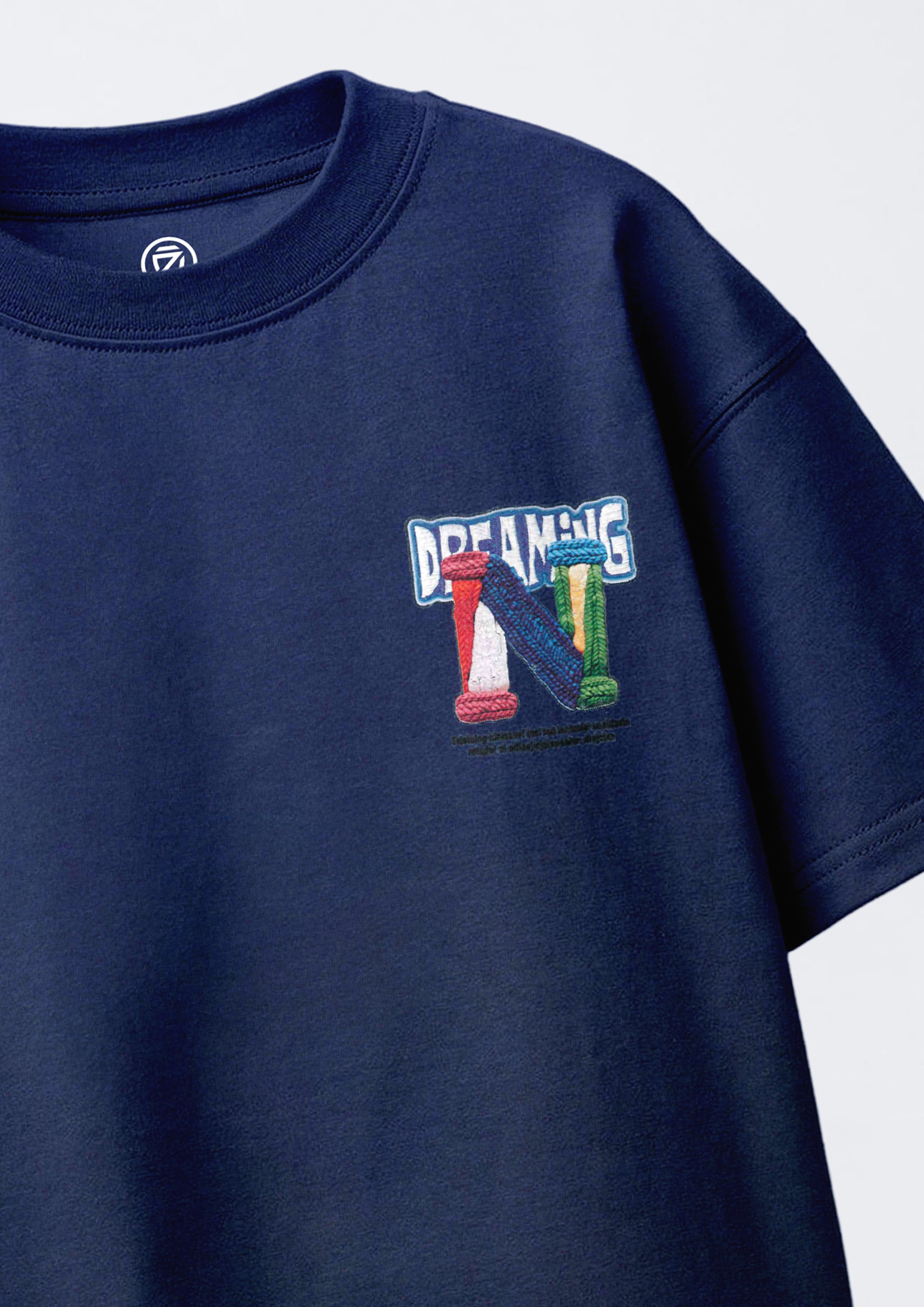 CODEZ Boys Pack Of 2 Oversize Drop Shoulder Printed Tshirts