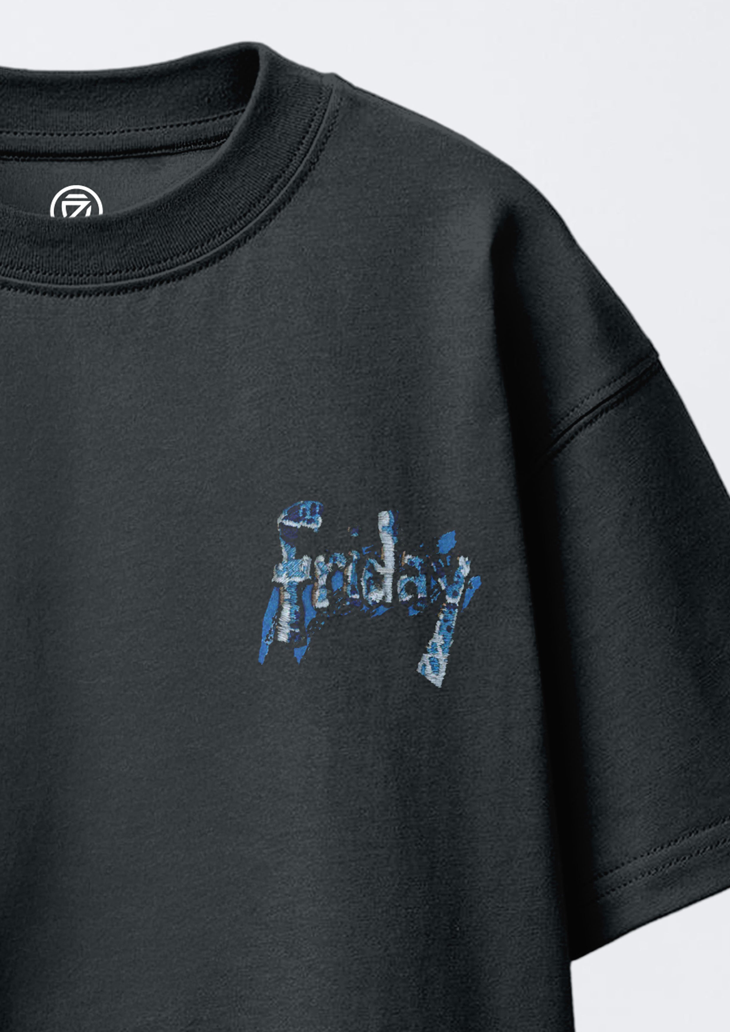 CODEZ Boys Pack Of 2 Oversize Drop Shoulder Printed Tshirts