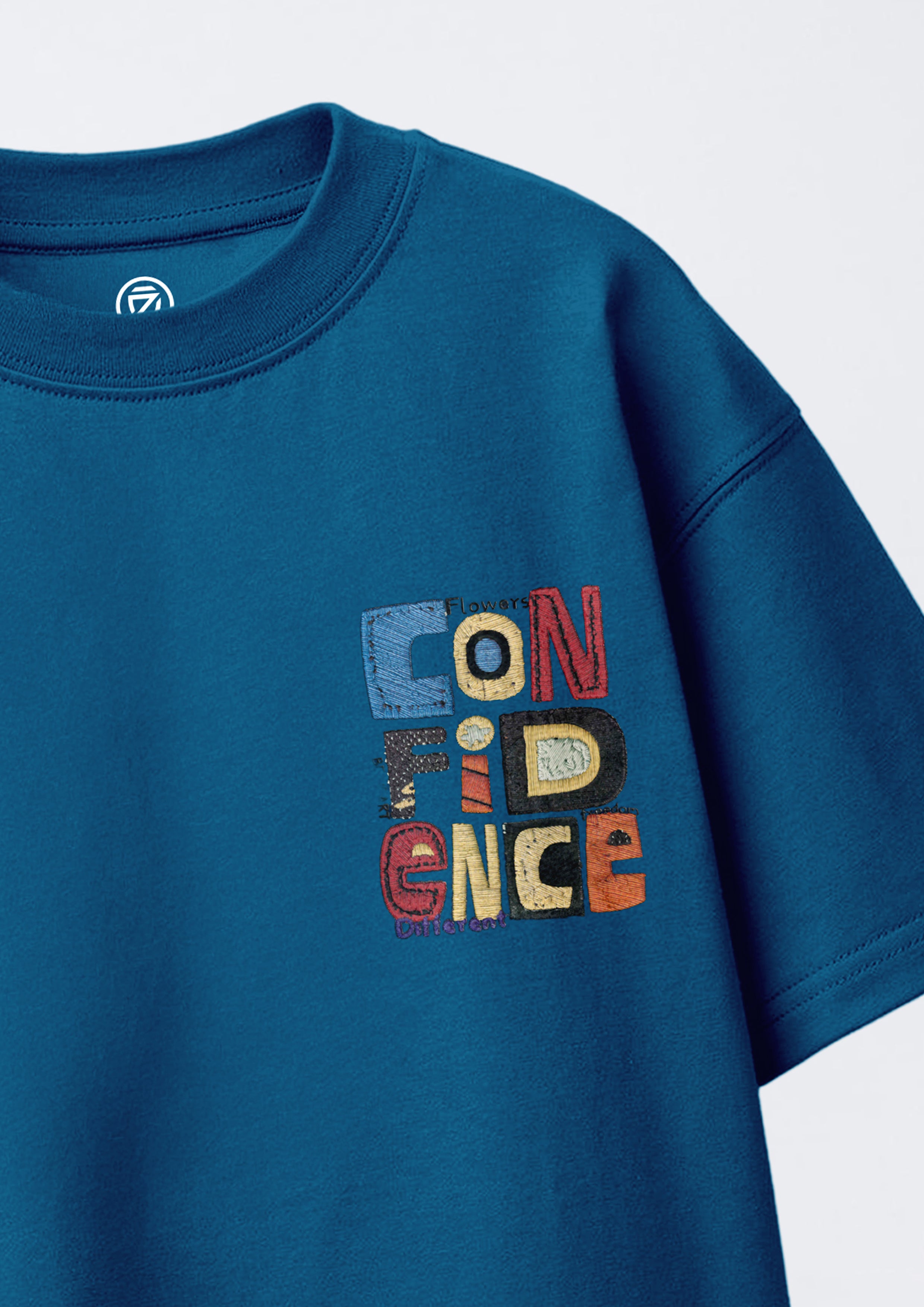 CODEZ Boys Pack Of 2 Oversize Drop Shoulder Printed Tshirts
