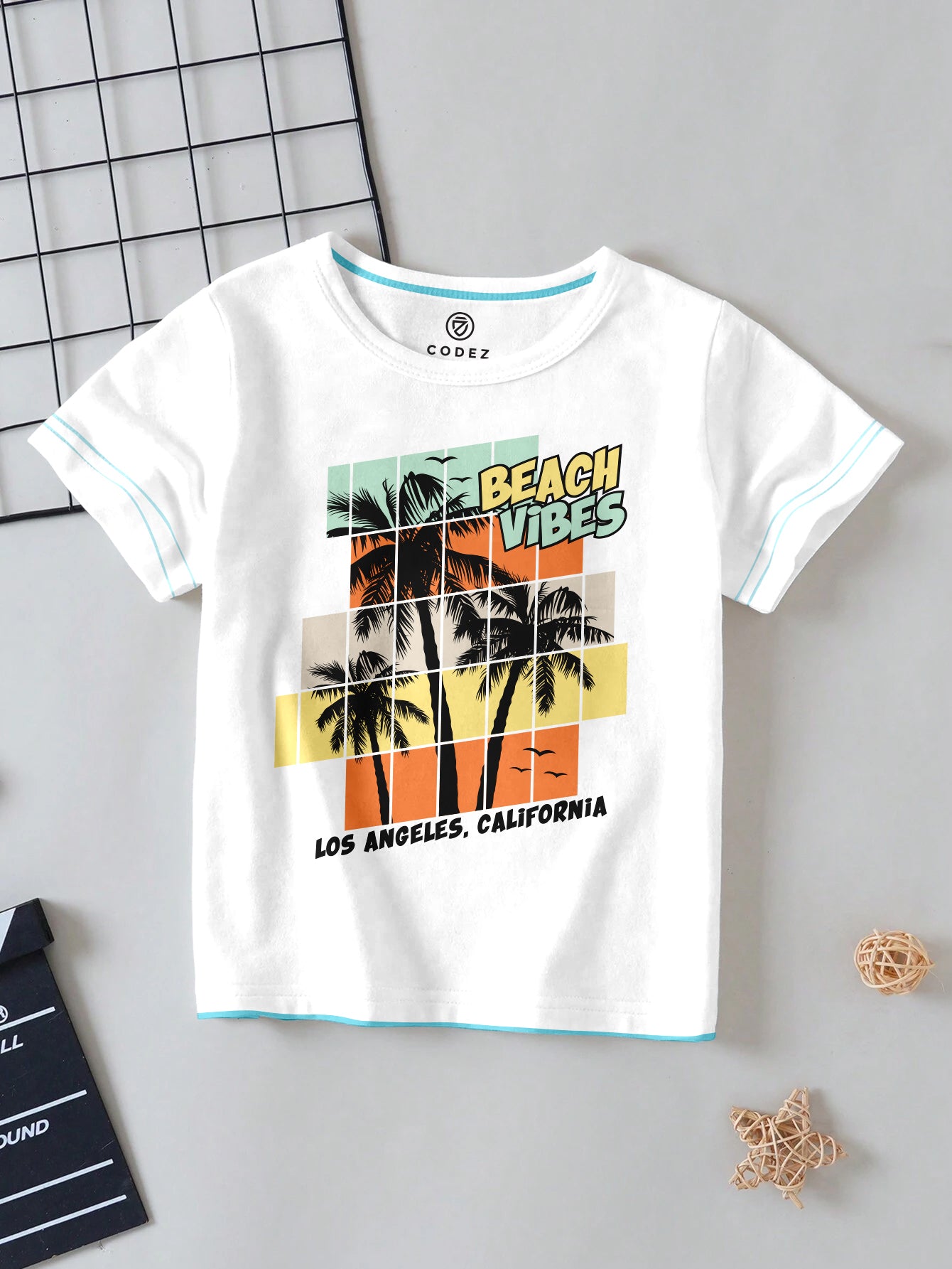 CODEZ Boys Pack Of 2 Round Neck Printed Tshirts