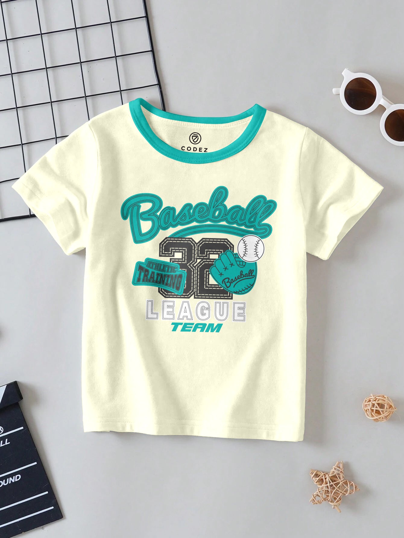 CODEZ Boys Pack Of 2 Round Neck Printed Tshirts