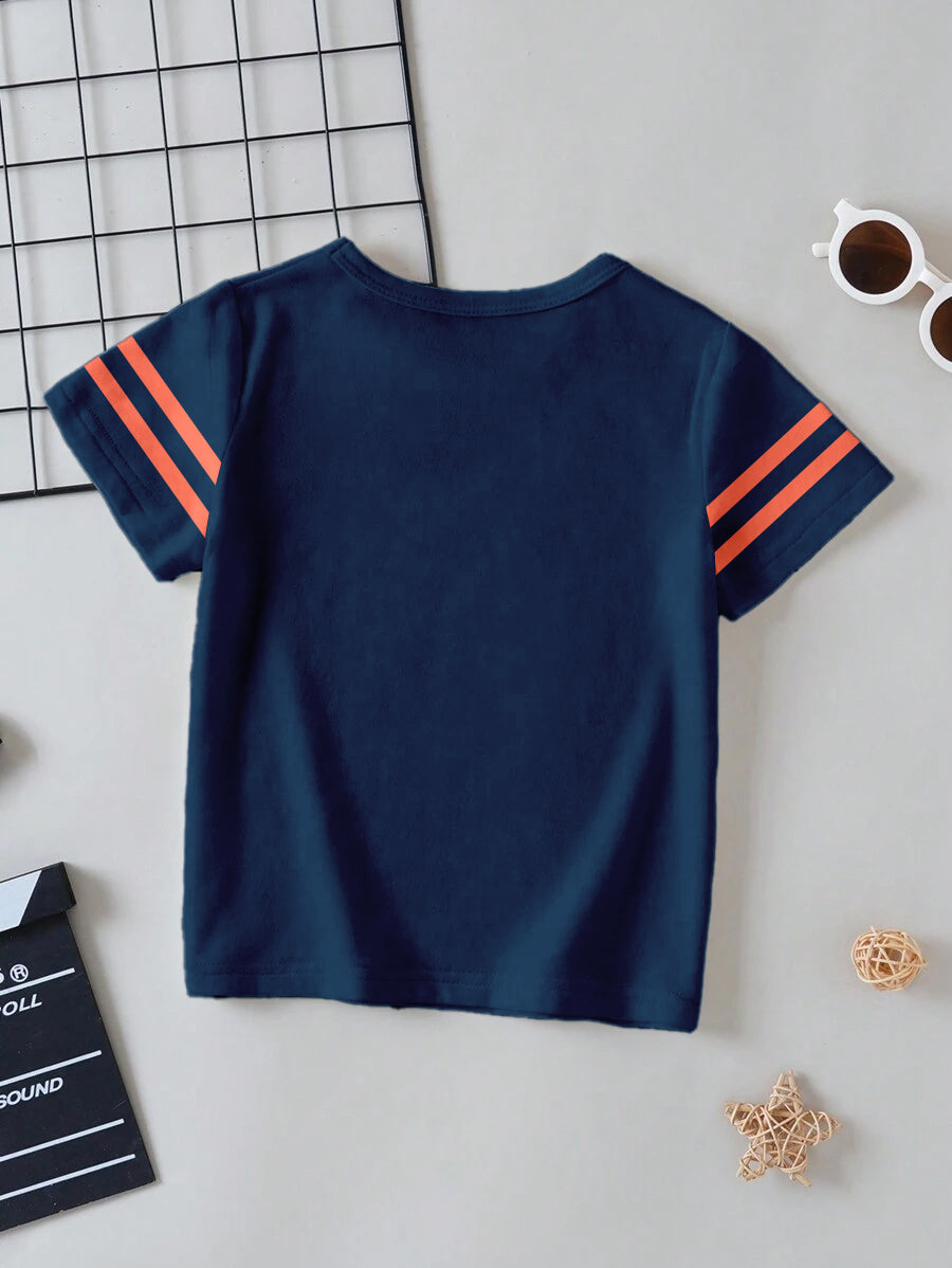 CODEZ Boys Pack Of 2 Round Neck Printed Tshirts