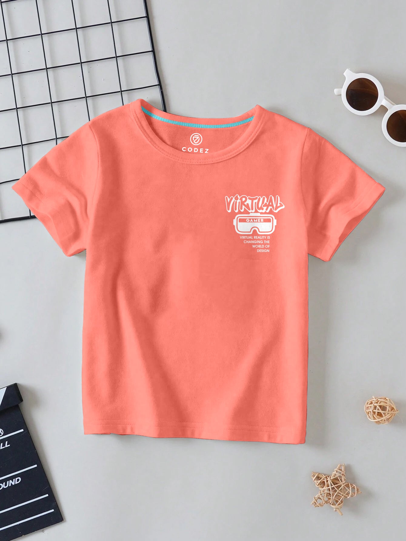 CODEZ Boys Pack Of 3 Round Neck Printed Tshirts