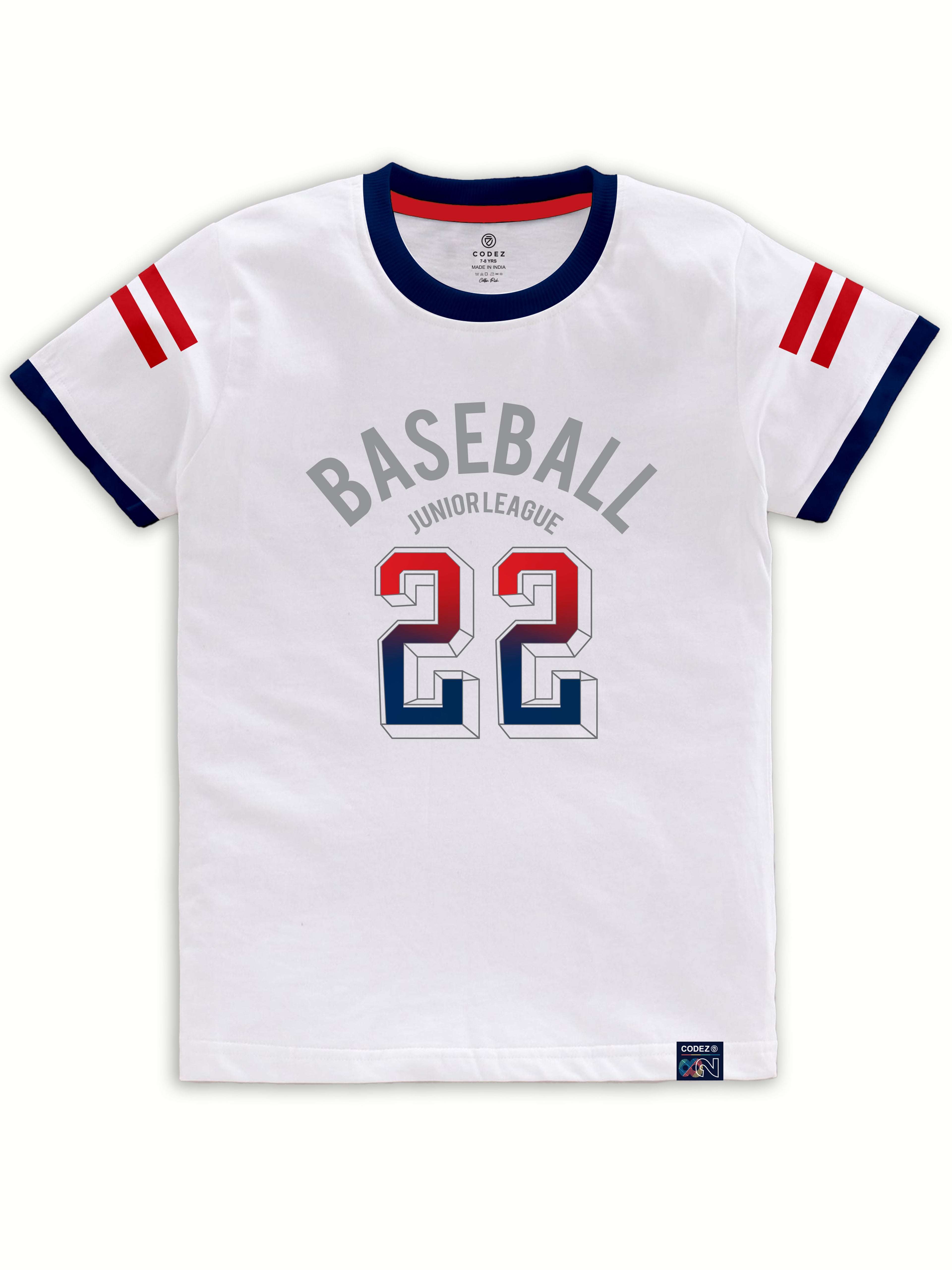 CODEZ Boys Pack Of 3 Round Neck Printed Tshirts