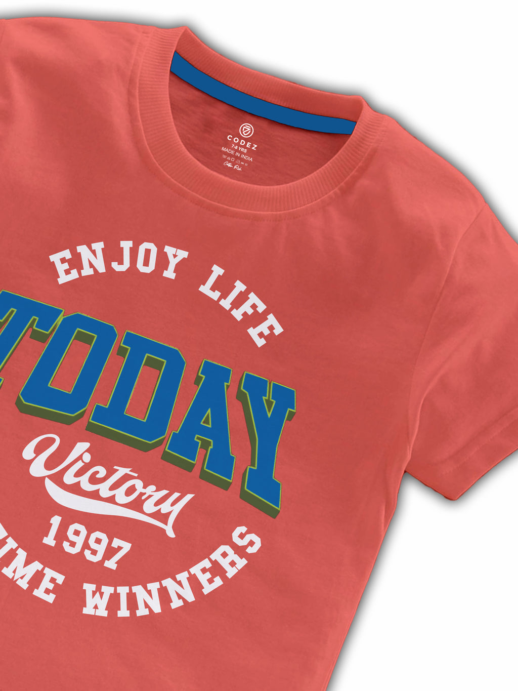 CODEZ Boys Pack Of 3 Round Neck Printed Tshirts