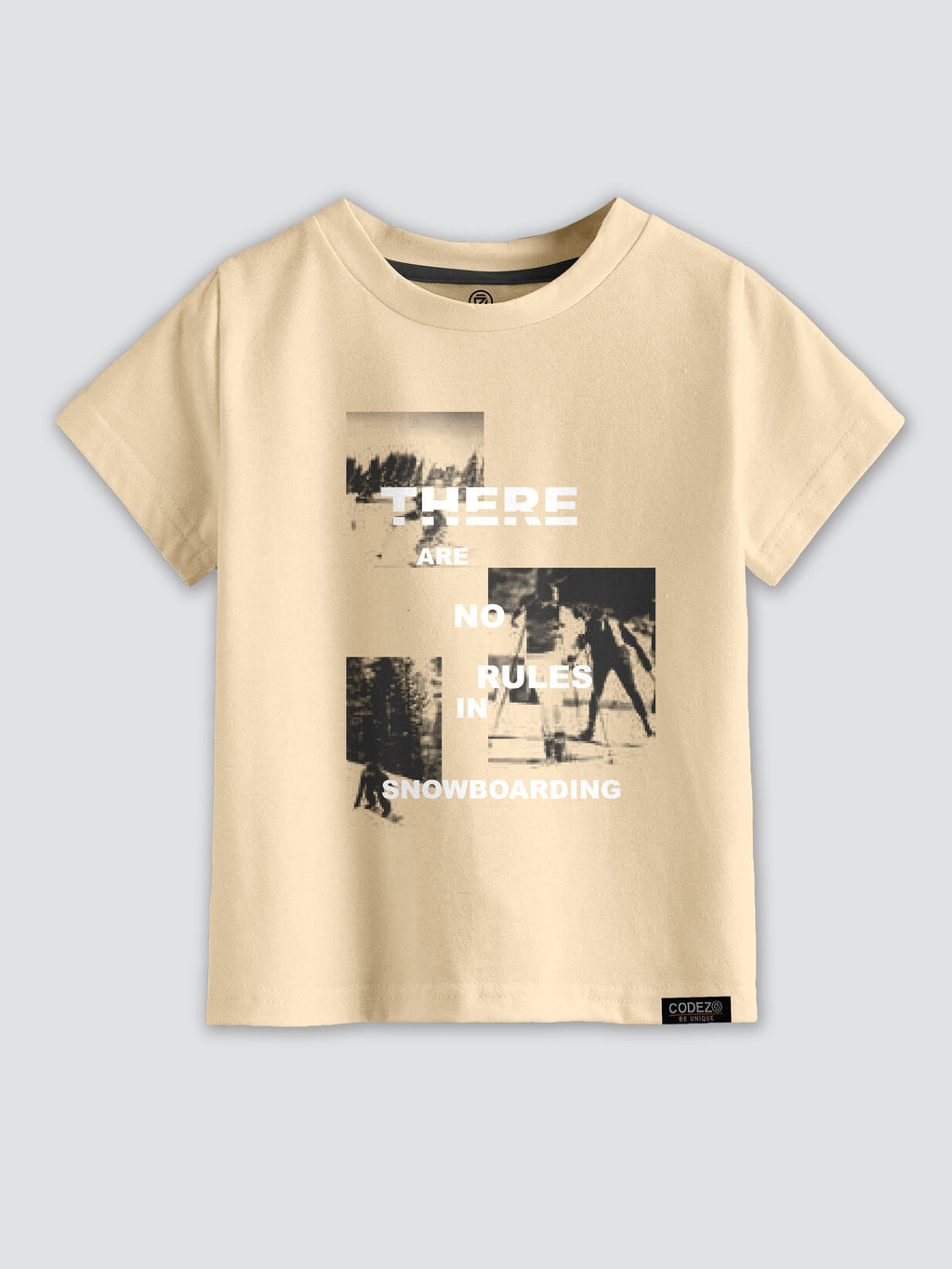 CODEZ Boys Pack Of 2 Round Neck Printed Tshirts
