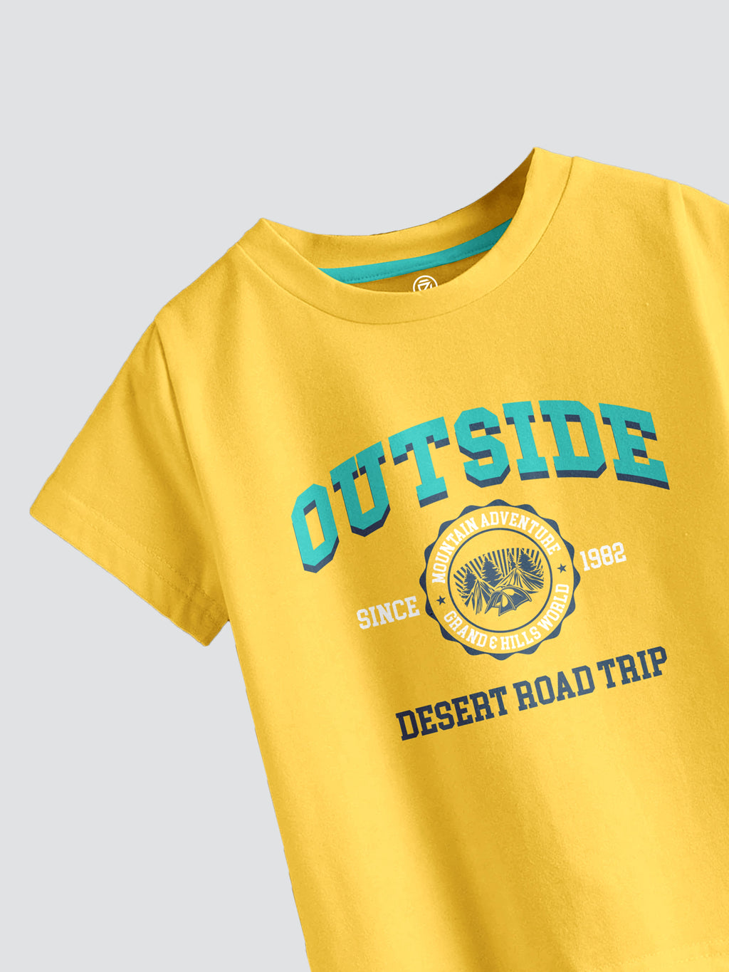 CODEZ Boys Pack Of 2 Round Neck Printed Tshirts