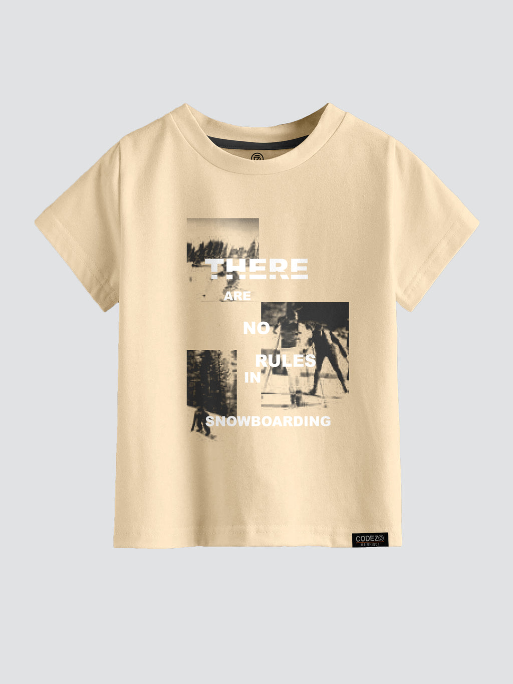 CODEZ Boys Pack Of 3 Round Neck Printed Tshirts