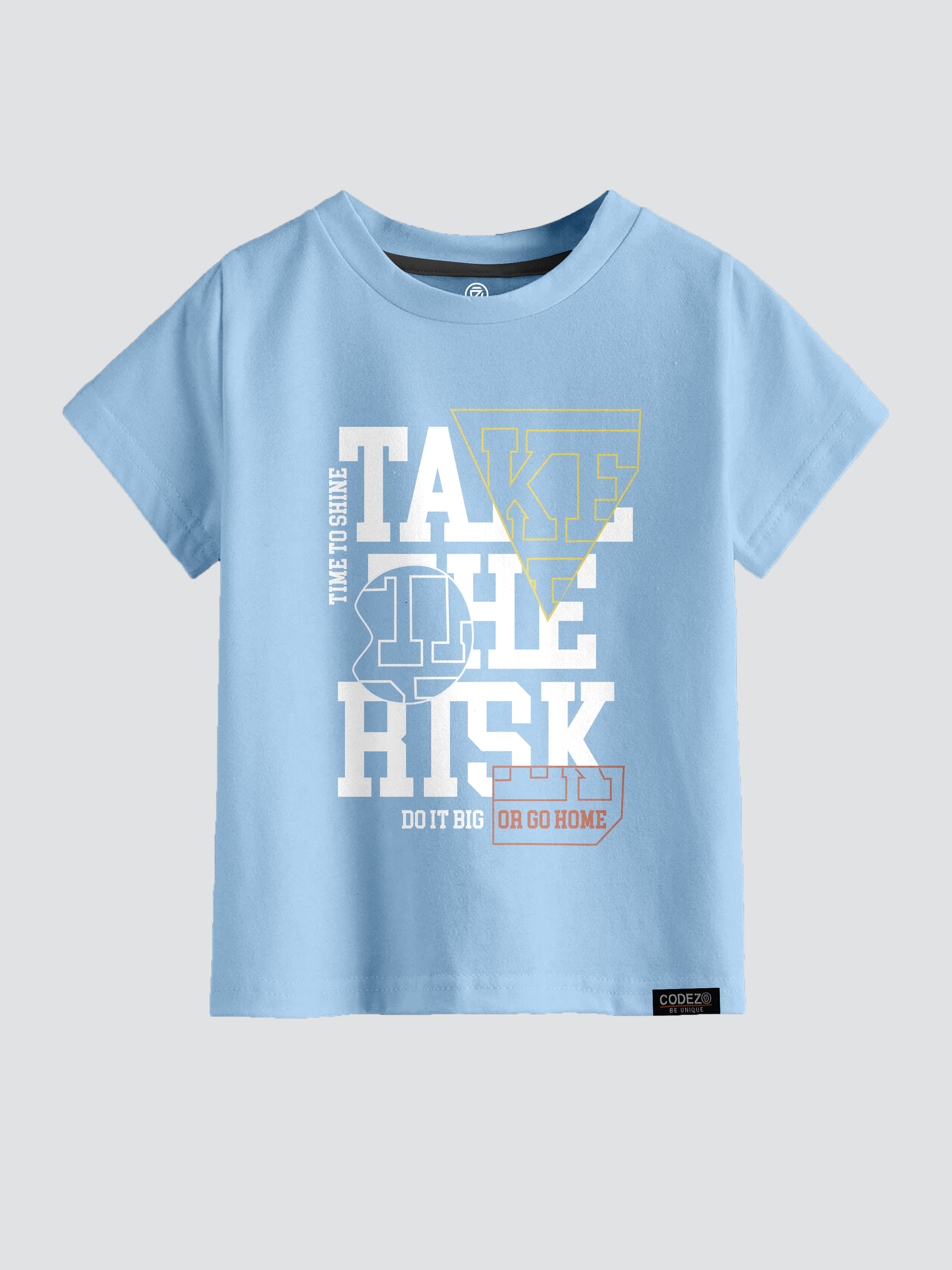CODEZ Boys Pack Of 3 Round Neck Printed Tshirts