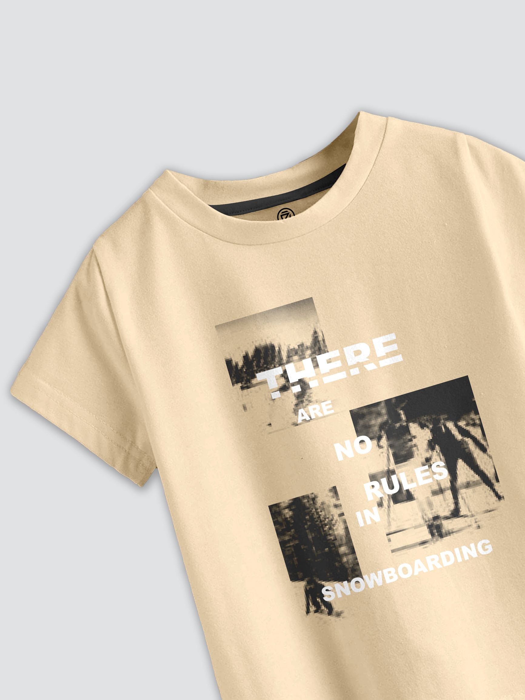 CODEZ Boys Pack Of 3 Round Neck Printed Tshirts