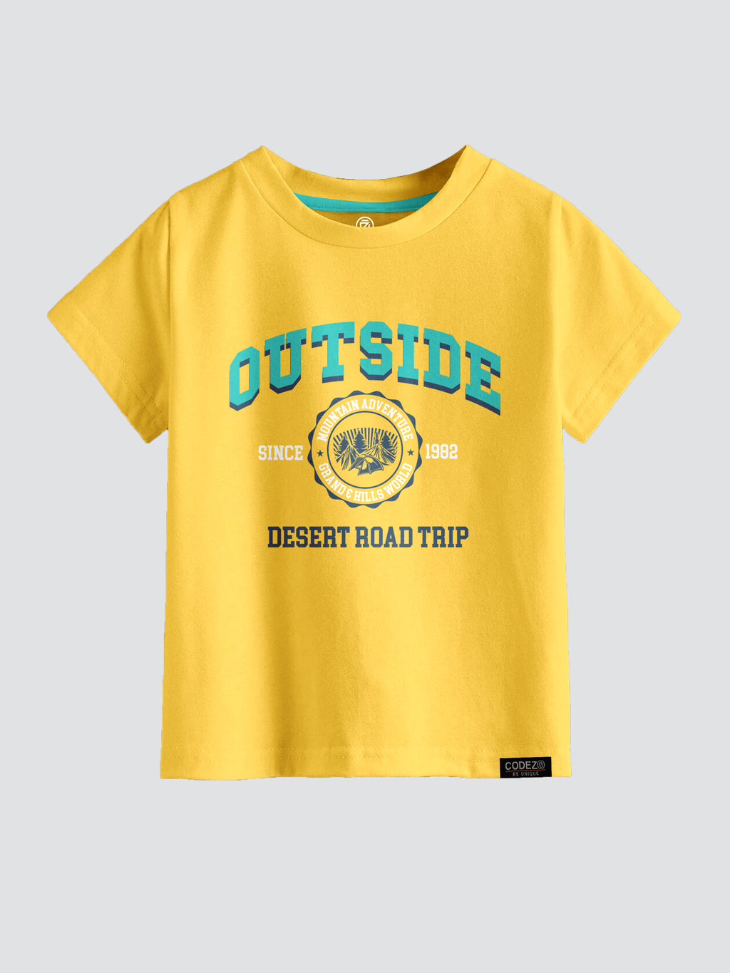 CODEZ Boys Pack Of 3 Round Neck Printed Tshirts