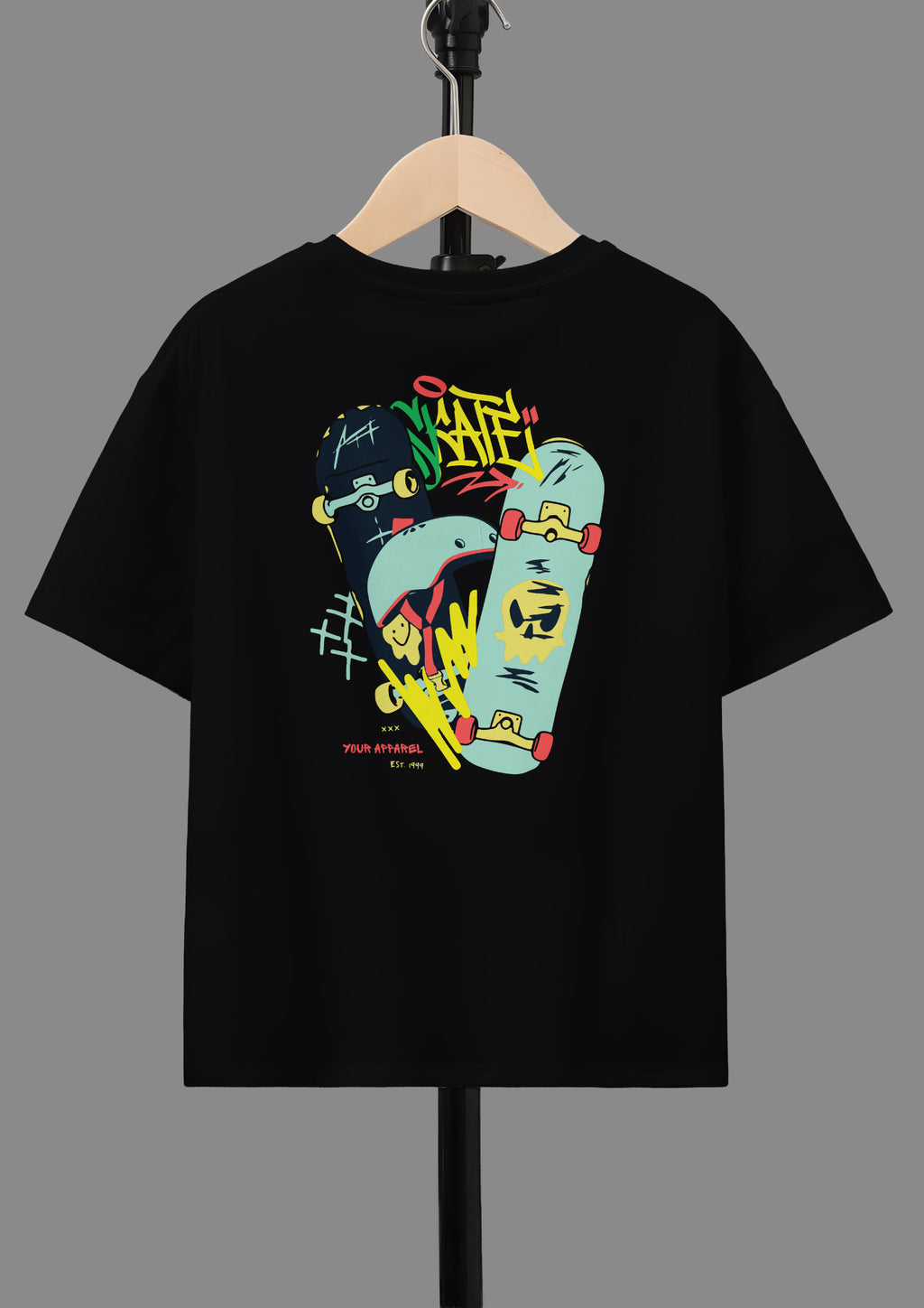 CODEZ Boys Pack Of 3 Round Neck Printed Tshirts