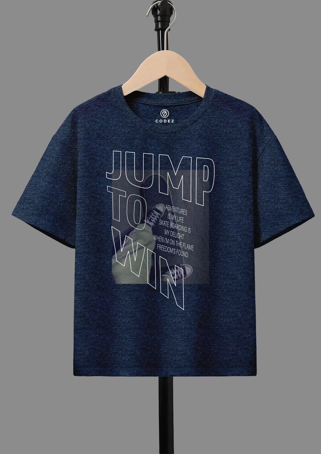 CODEZ Boys Pack Of 3 Round Neck Printed Tshirts