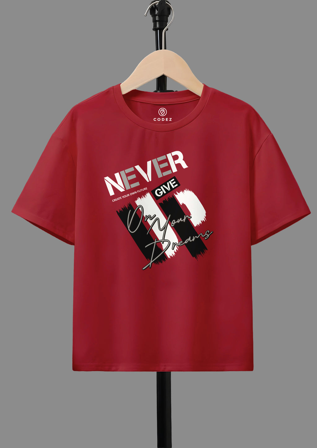 CODEZ Boys Pack Of 3 Round Neck Printed Tshirts