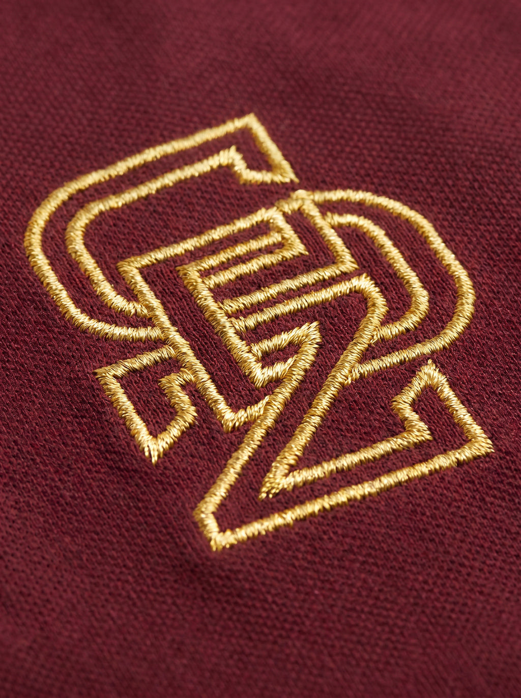 CODEZ Boys Maroon Regular Fit Full Sleeve Polo T-Shirt