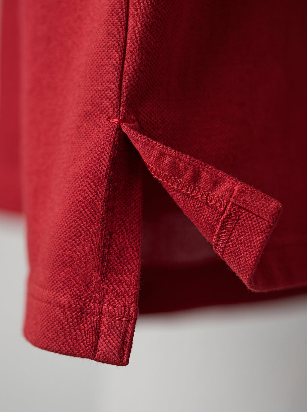 CODEZ Boys Red Regular Fit Full Sleeve Polo T-Shirt