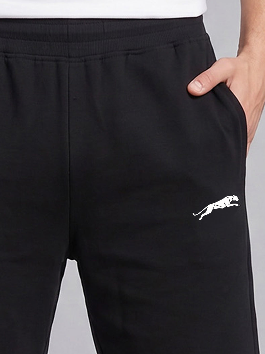 ARDEUR ZEAL IN YOU Men's Black Regular Fit Life Is Short Typography Shorts