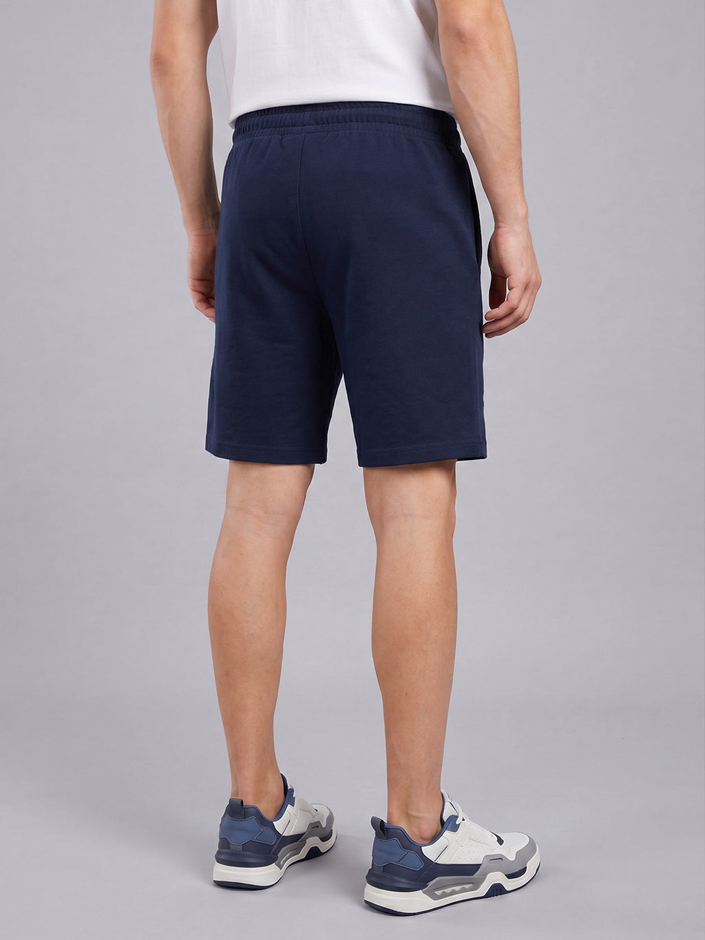 ARDEUR ZEAL IN YOU Men's Navy Regular Fit Energy Formula Typography Shorts