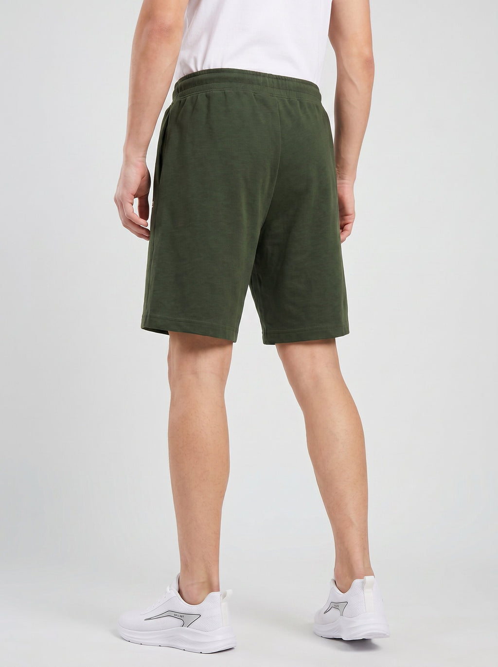 ARDEUR ZEAL IN YOU Men's Olive Regular Fit Attitude Typography Shorts