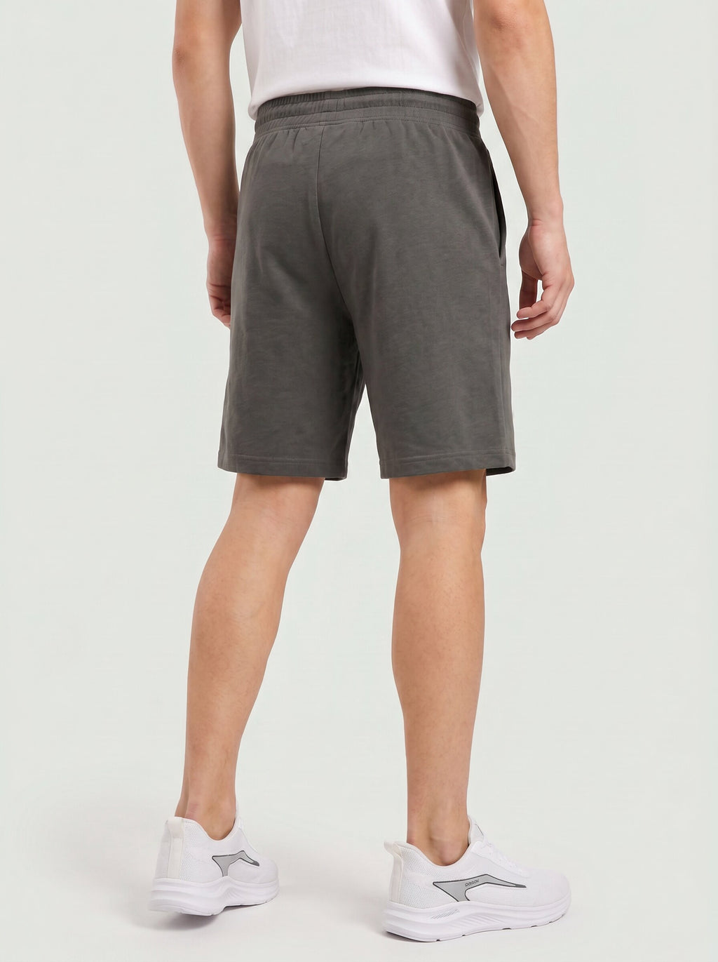 ARDEUR ZEAL IN YOU Men's Steel Grey Regular Fit Attitude Typography Shorts