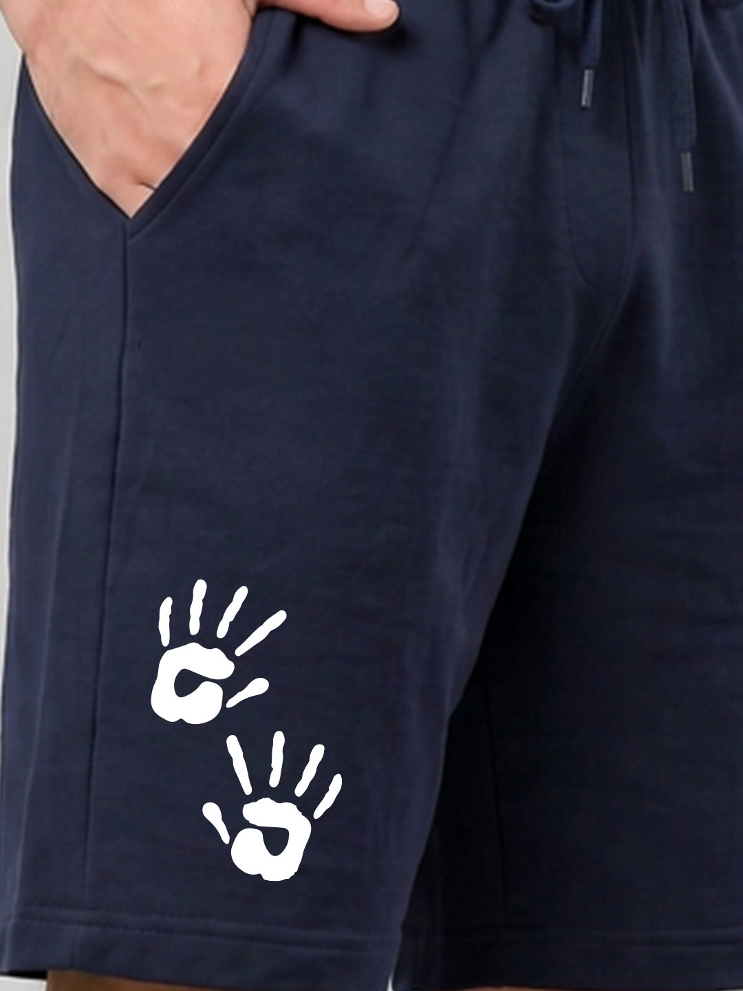 ARDEUR ZEAL IN YOU Men's Navy Relaxed Fit Shorts
