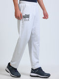 ARDEUR ZEAL IN YOU Men's Regular Fit Cotton Blend Track Pants - White