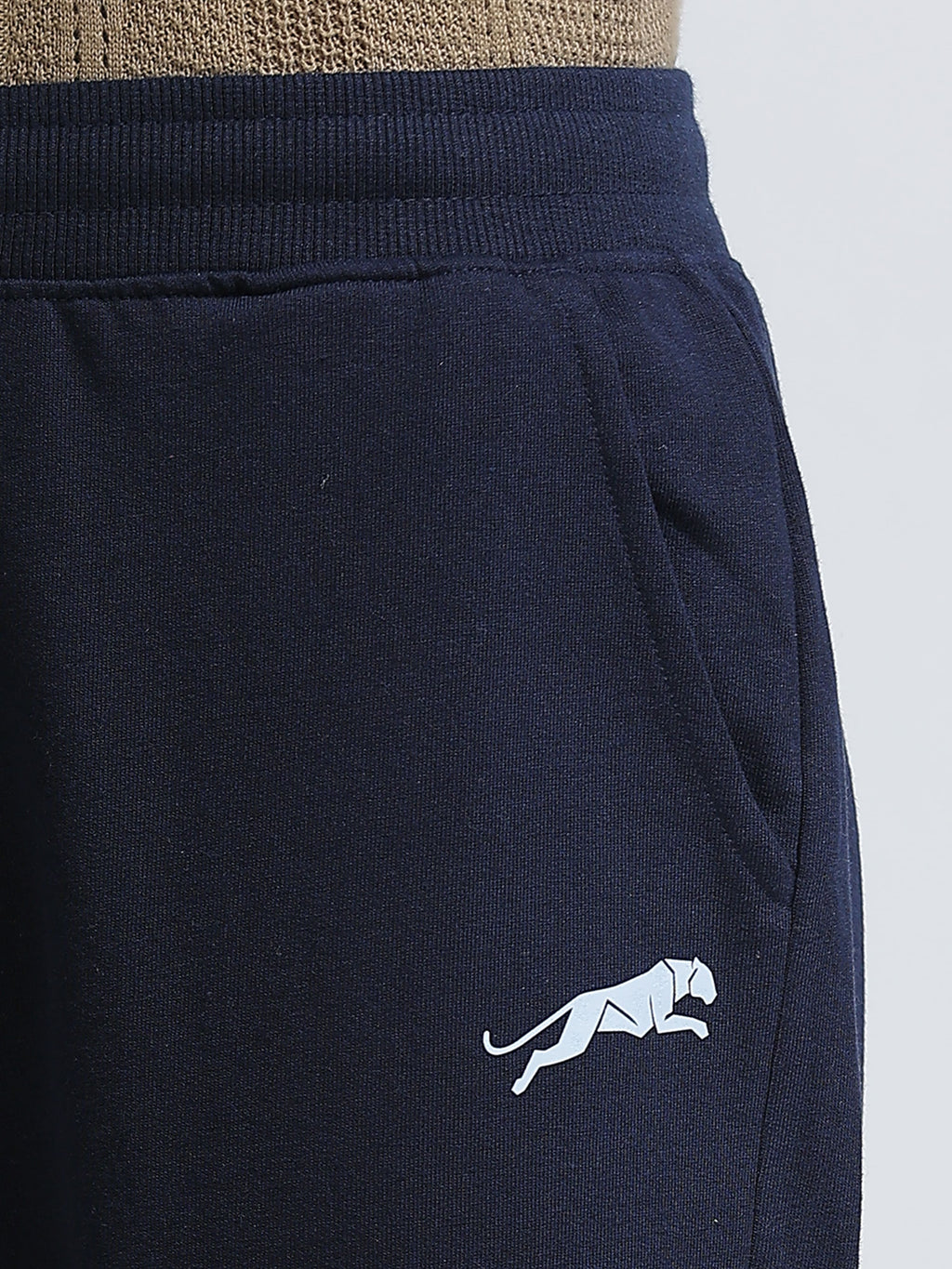 ARDEUR ZEAL IN YOU Men's Cotton Blend Track Pants - Navy