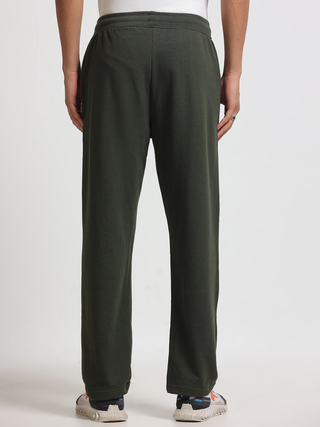 ARDEUR ZEAL IN YOU Men's Cotton Blend Track Pants - Olive