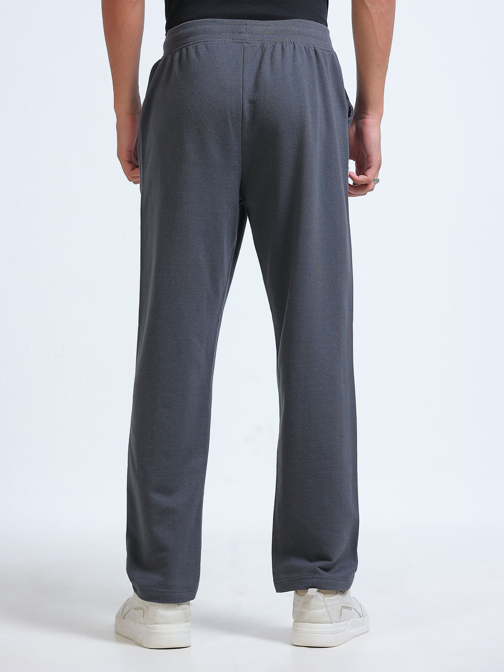 ARDEUR ZEAL IN YOU Men's Cotton Blend Track Pants - Steel Grey