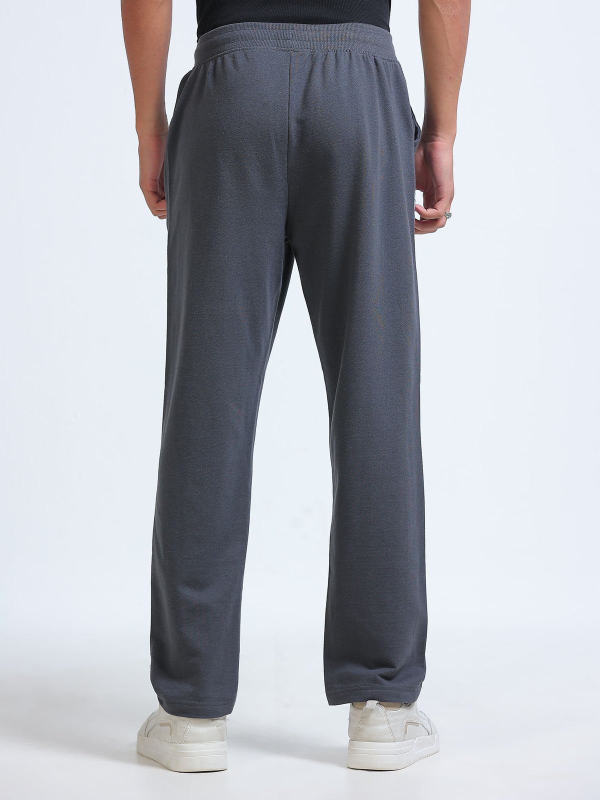 ARDEUR ZEAL IN YOU Men's Cotton Blend Track Pants - Steel Grey
