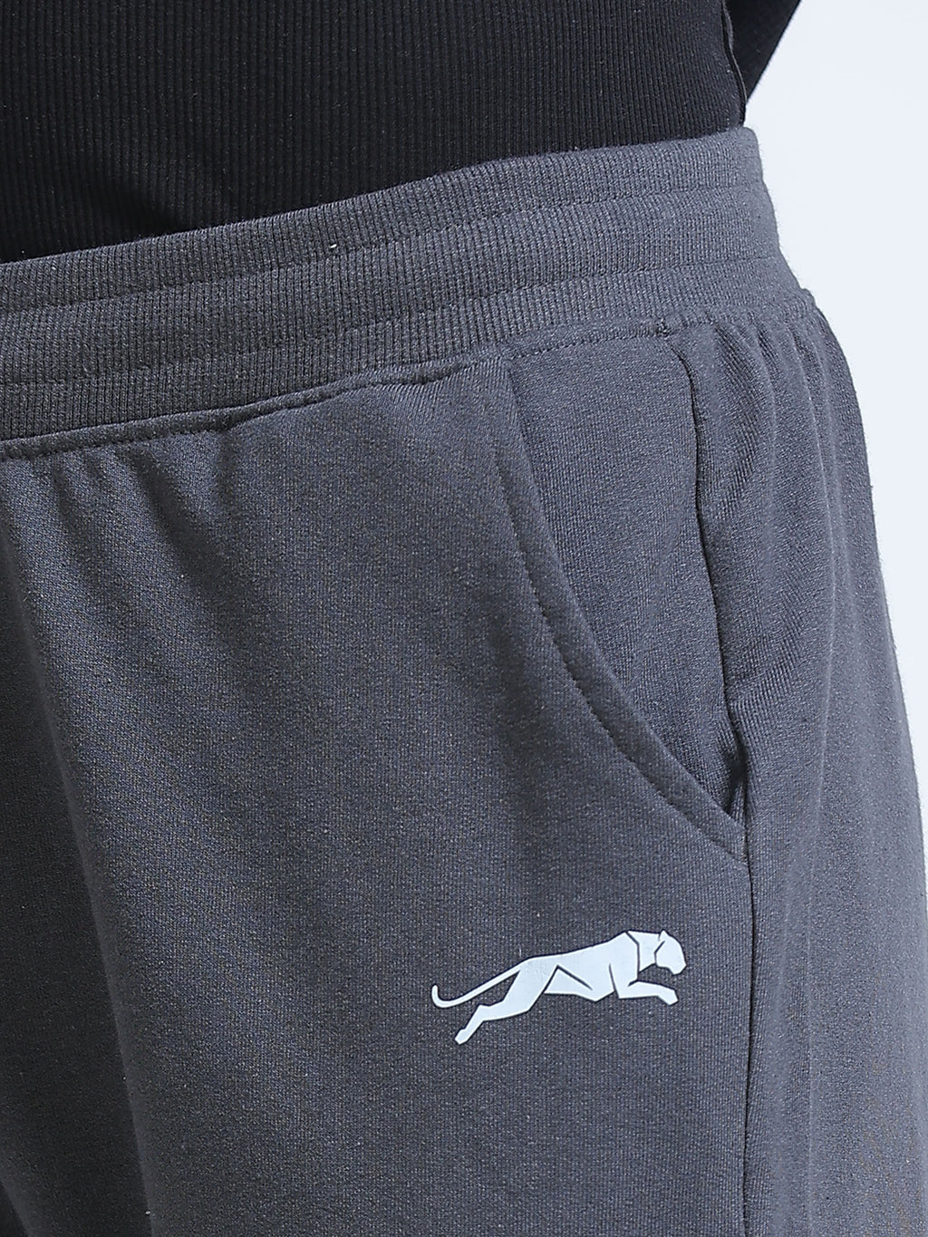ARDEUR ZEAL IN YOU Men's Cotton Blend Track Pants - Steel Grey