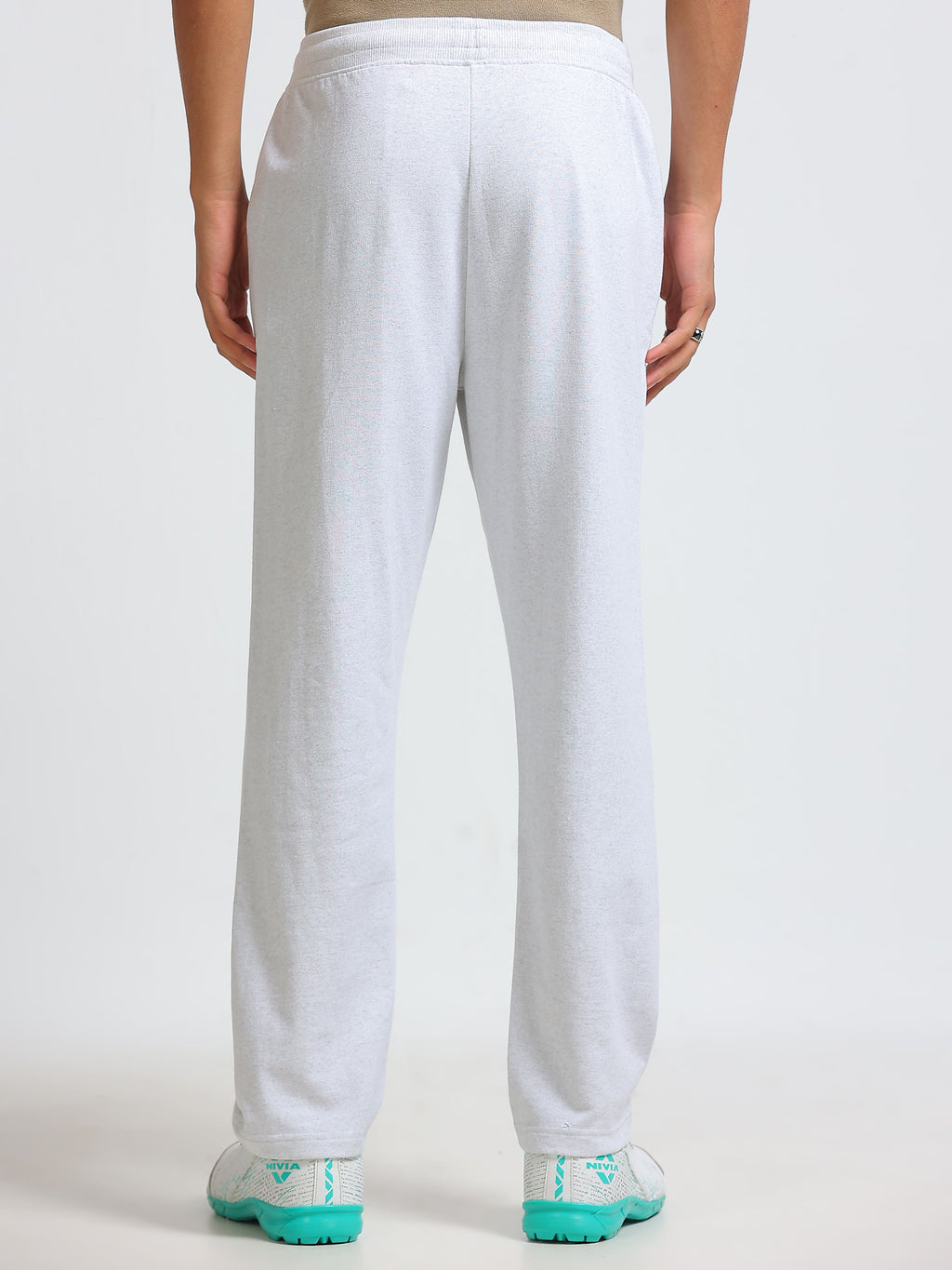 ARDEUR ZEAL IN YOU Men's Cotton Blend Track Pants - White