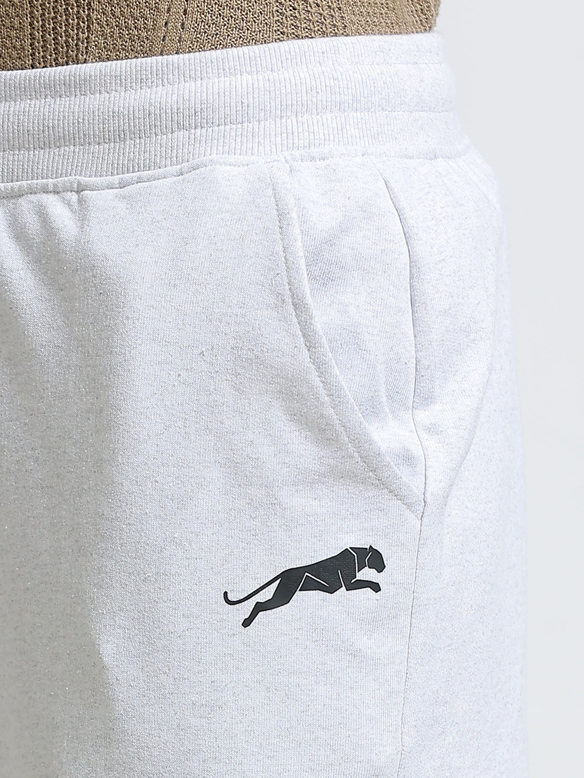 ARDEUR ZEAL IN YOU Men's Cotton Blend Track Pants - White