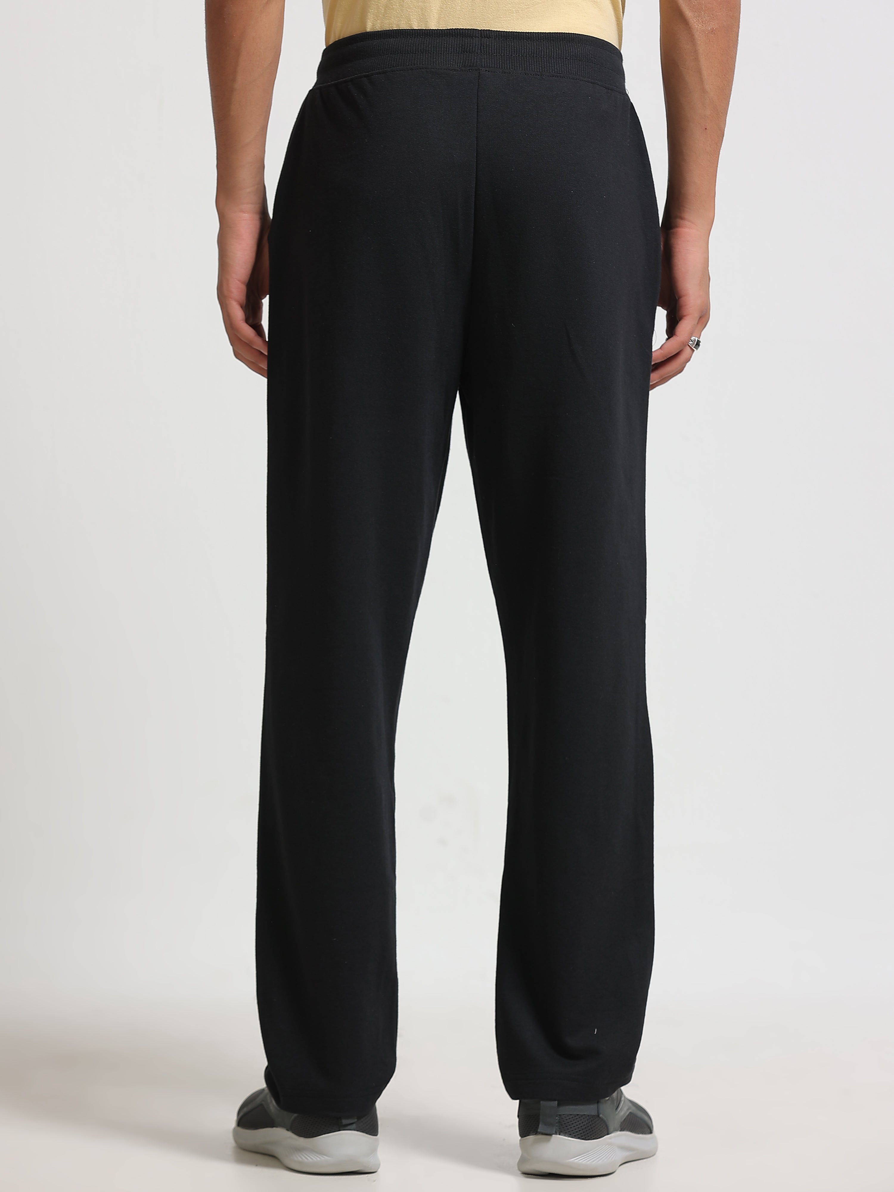 ARDEUR ZEAL IN YOU Men's Regular Fit Track Pants - Black