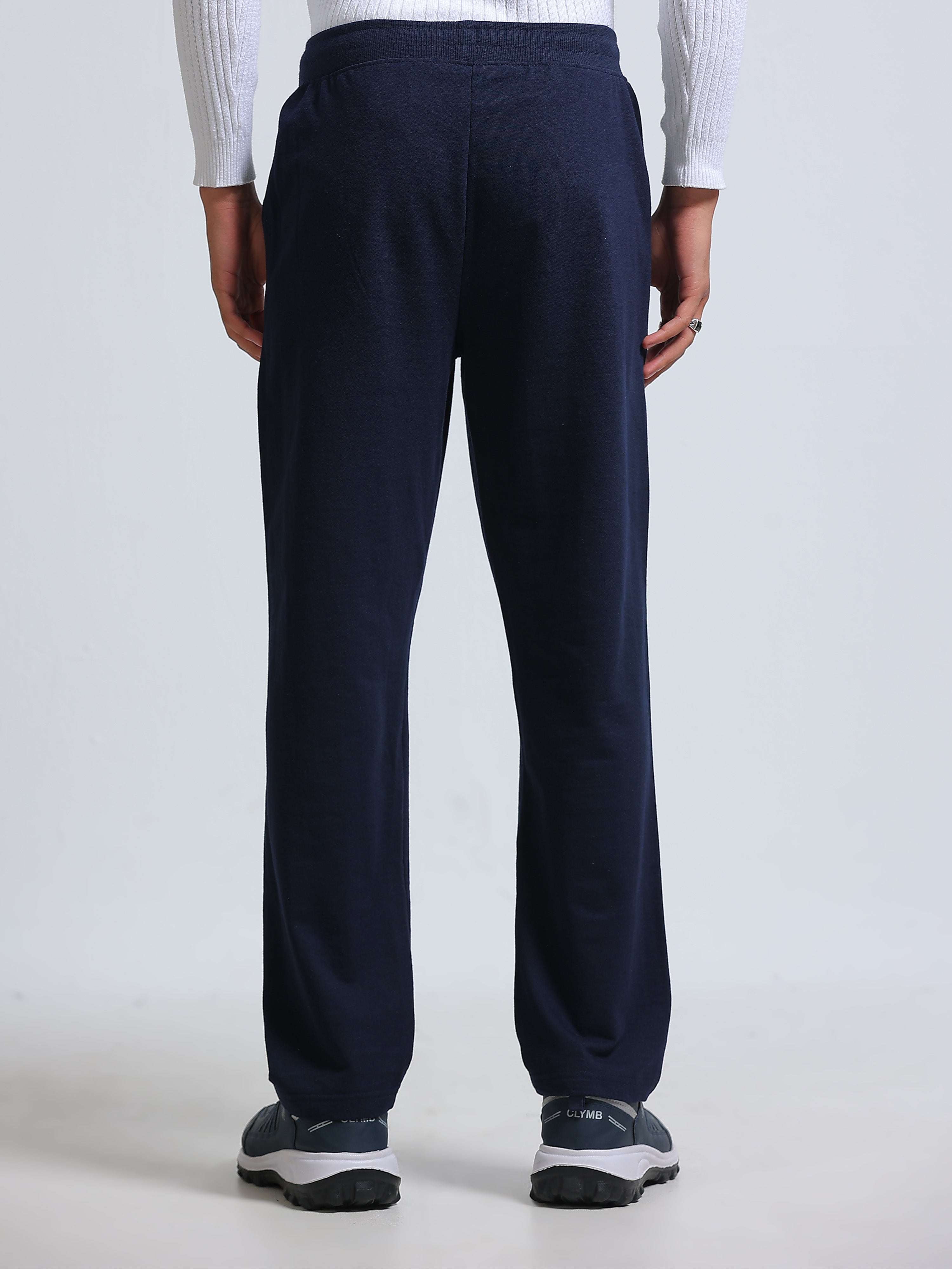 ARDEUR ZEAL IN YOU Men's Regular Fit Track Pants - Navy