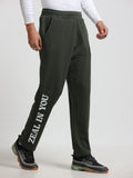 ARDEUR ZEAL IN YOU Men's Regular Fit Track Pants - Olive