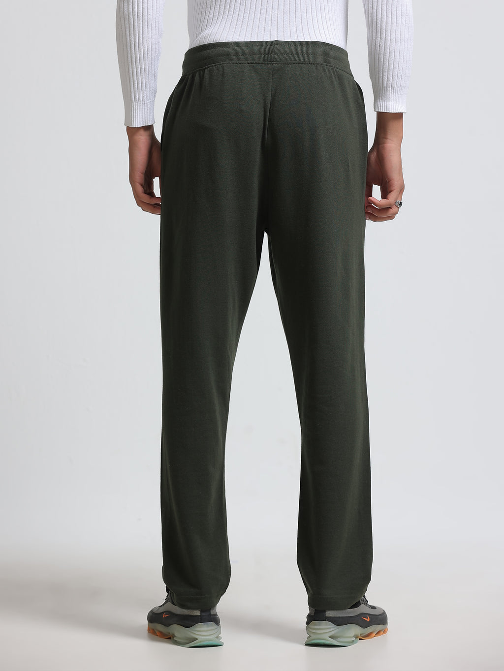 ARDEUR ZEAL IN YOU Men's Regular Fit Track Pants - Olive