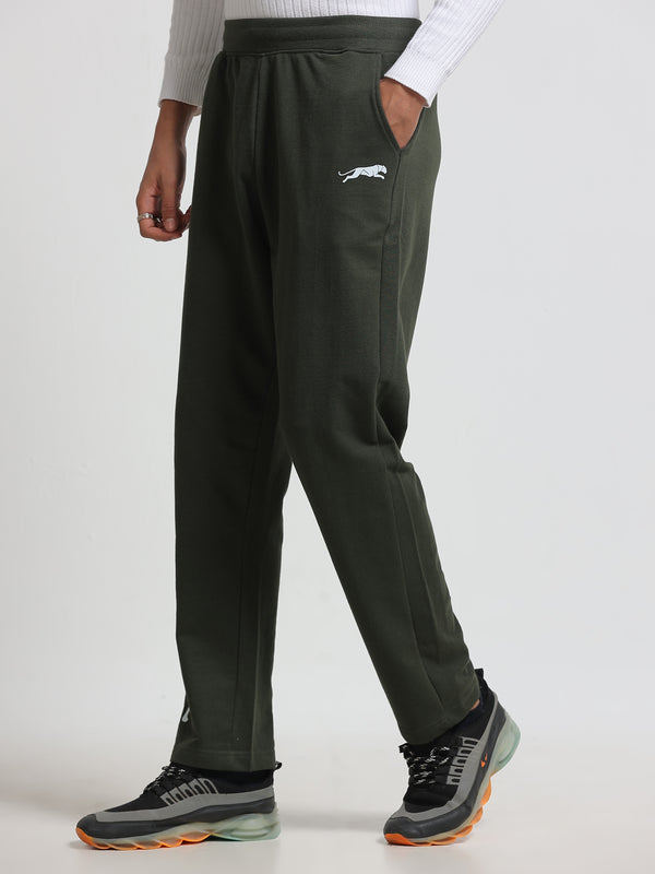 ARDEUR ZEAL IN YOU Men's Regular Fit Track Pants - Olive