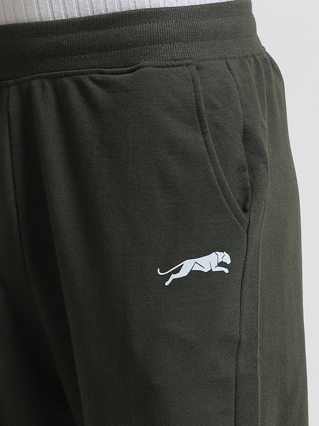 ARDEUR ZEAL IN YOU Men's Regular Fit Track Pants - Olive