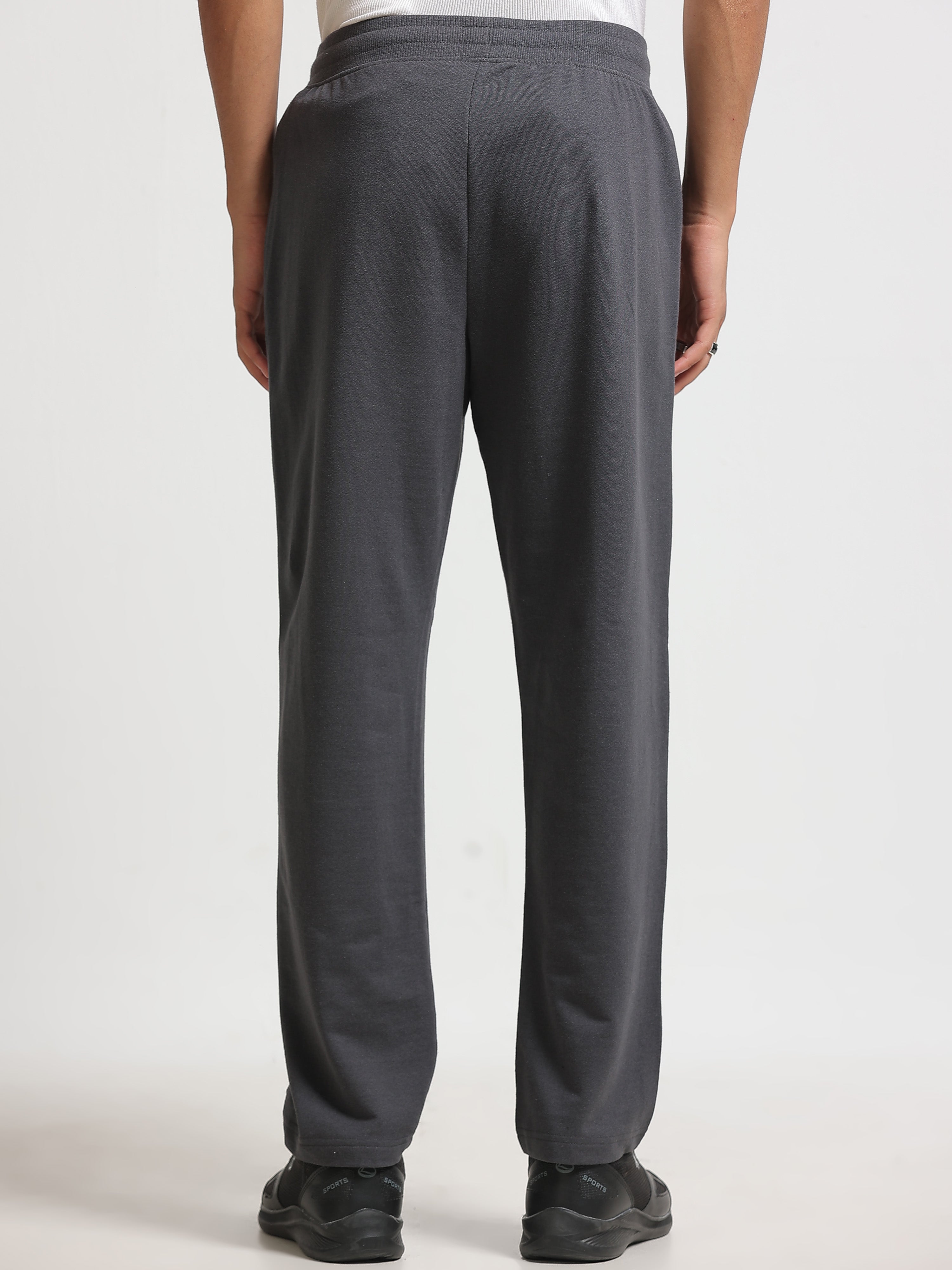 ARDEUR ZEAL IN YOU Men's Regular Fit Track Pants - Steel Grey