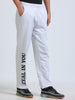 ARDEUR ZEAL IN YOU Men's Regular Fit Track Pants - White