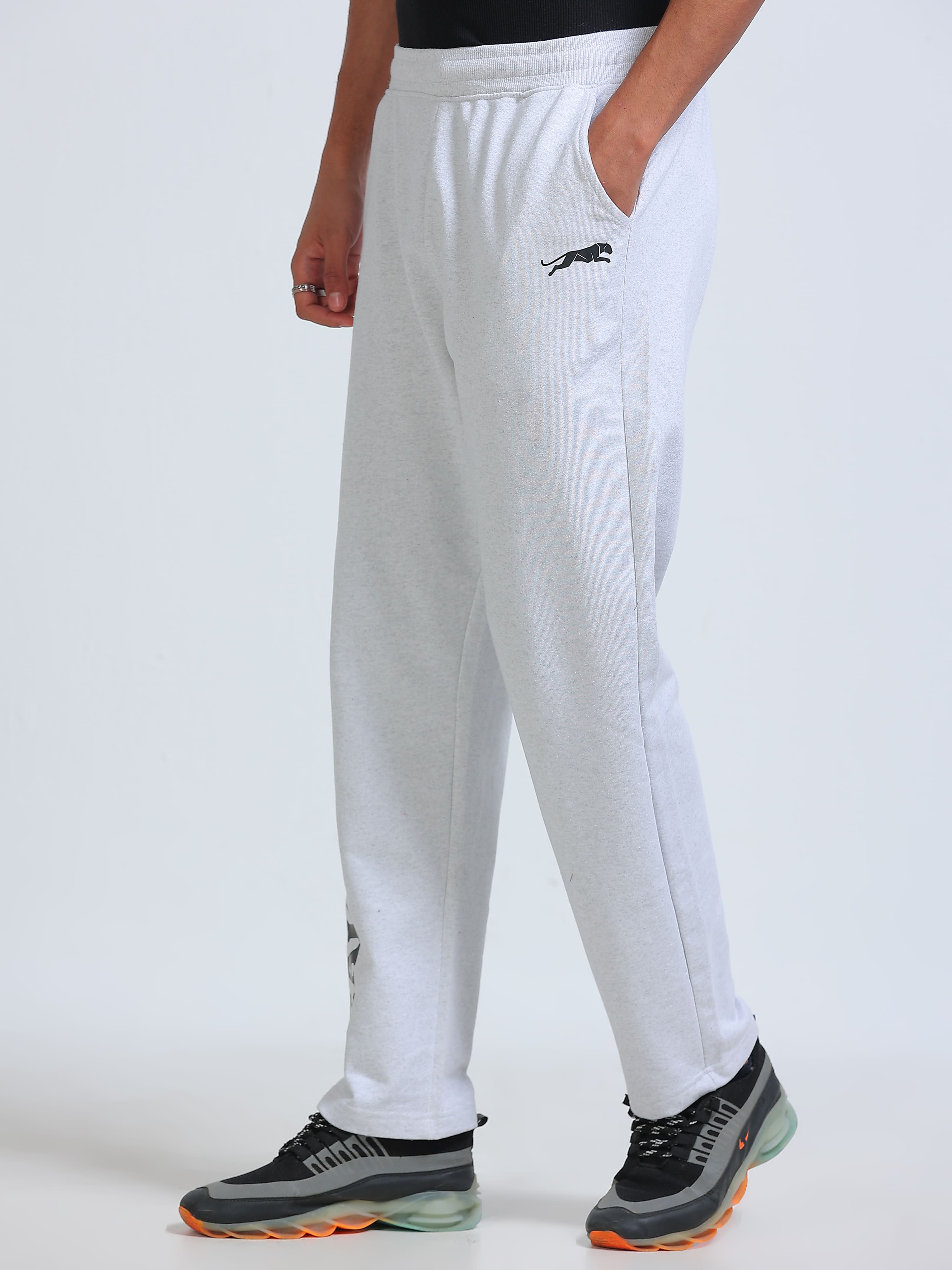 ARDEUR ZEAL IN YOU Men's Regular Fit Track Pants - White