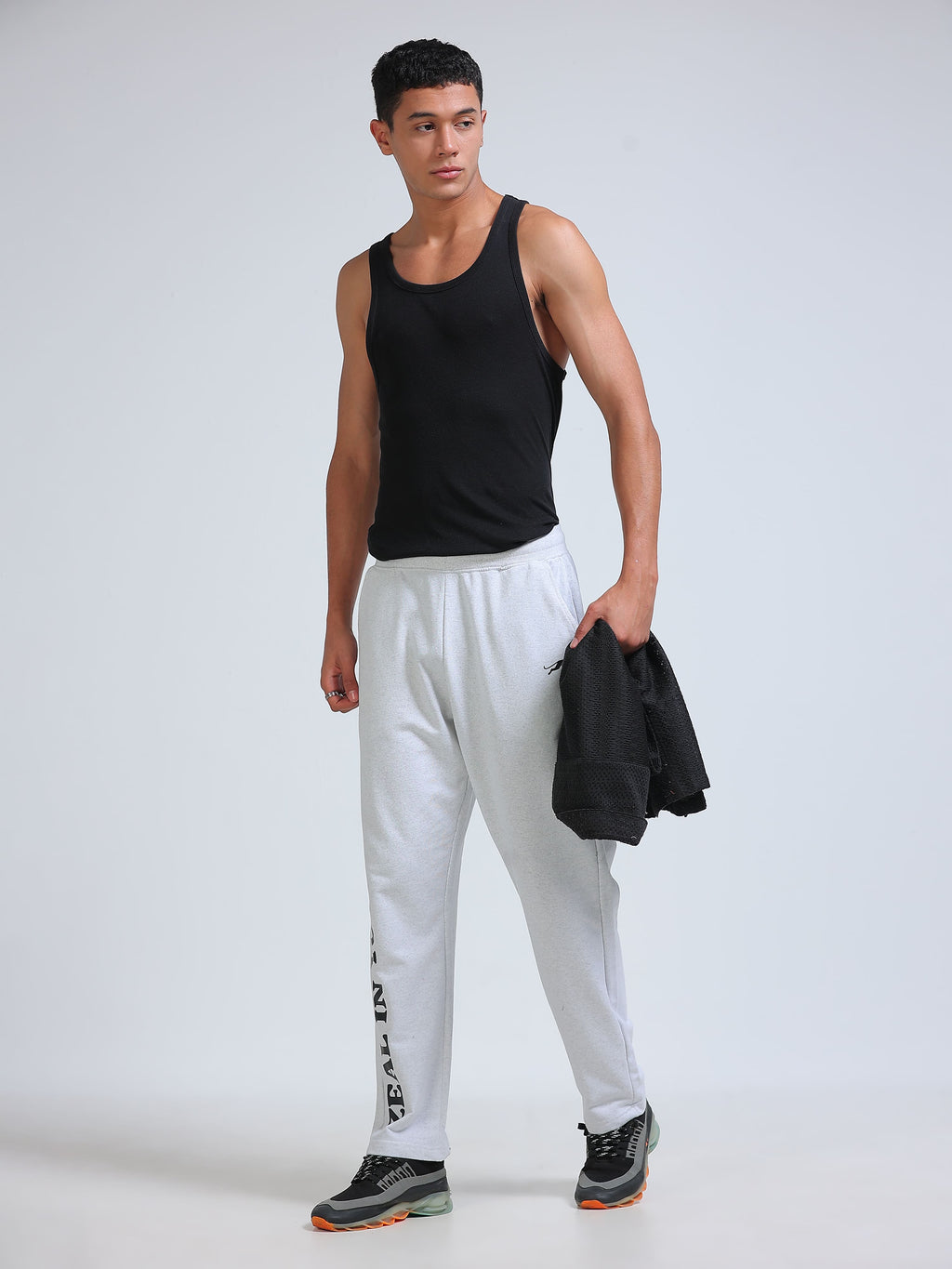 ARDEUR ZEAL IN YOU Men's Regular Fit Track Pants - White