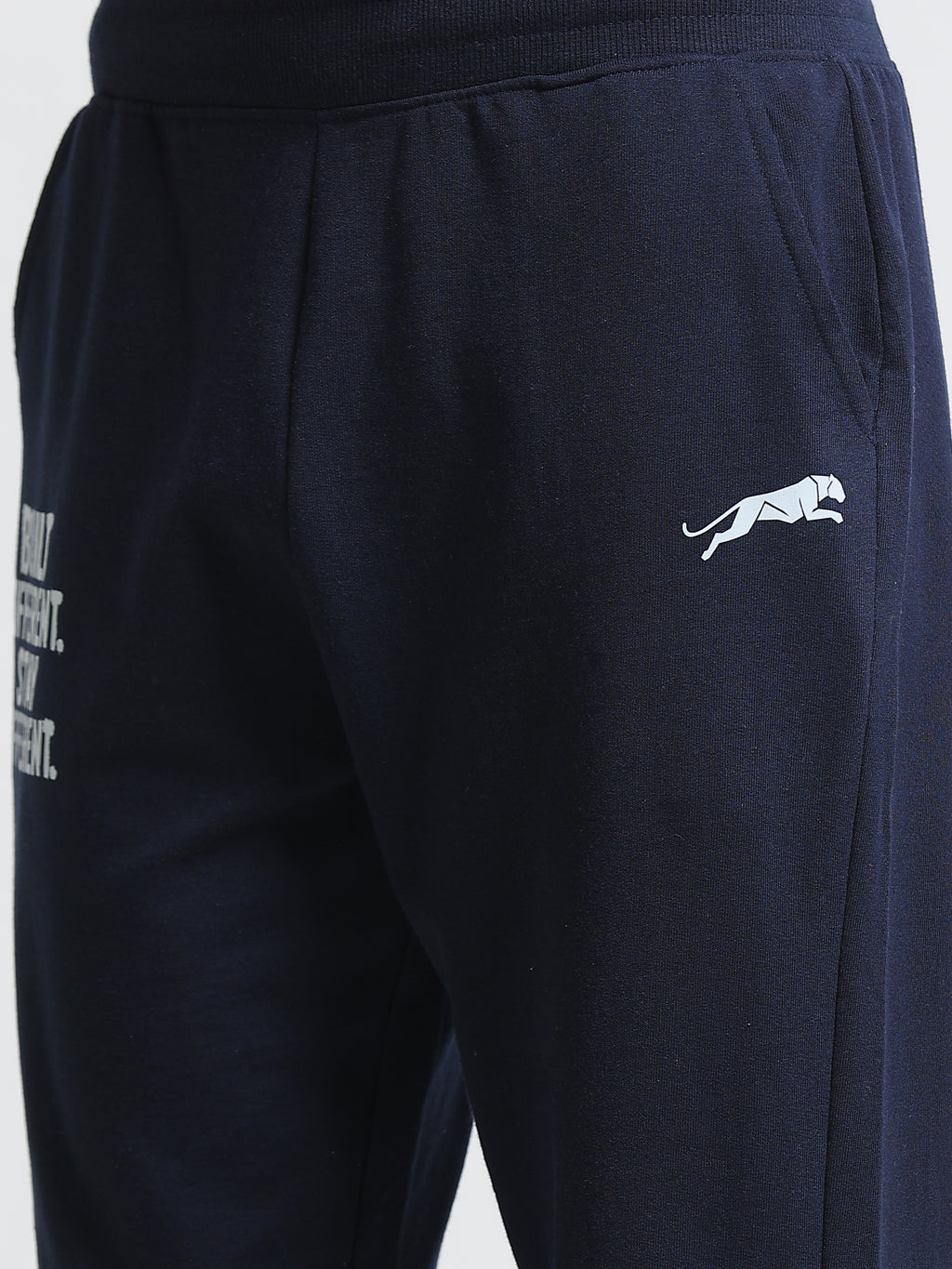 ARDEUR ZEAL IN YOU Men's Regular Fit Blend Track Pants - Navy
