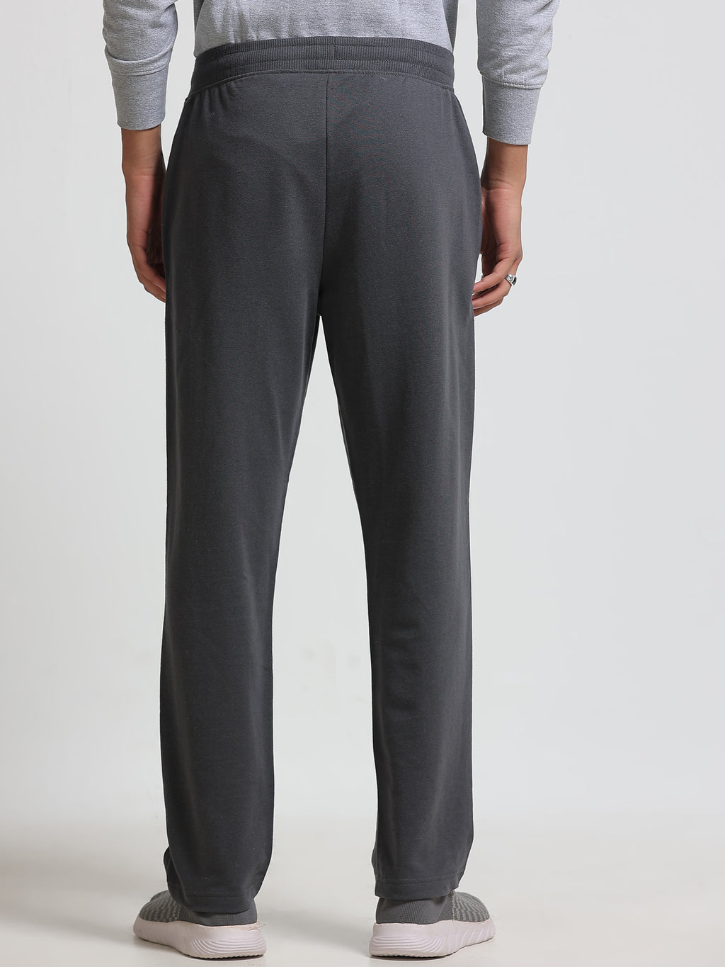 ARDEUR ZEAL IN YOU Men's Regular Fit Blend Track Pants - Steel Grey